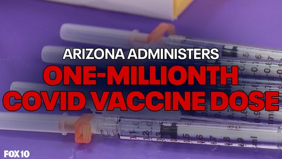COVID-19 vaccination site planned for University of Arizona as state surpasses 1 million doses