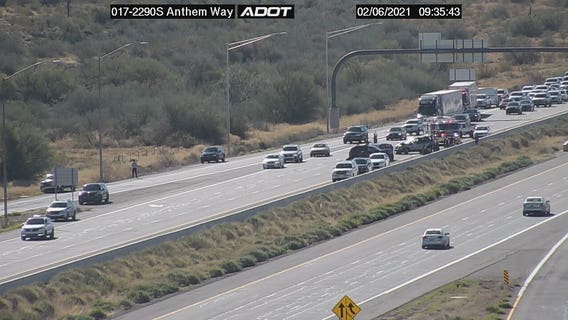 Seven injured, including 4 children, in multi-car crash on I-17 near Anthem