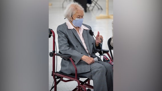 111-year-old SC woman says secret to long life is wine, beer and getting the COVID-19 vaccine