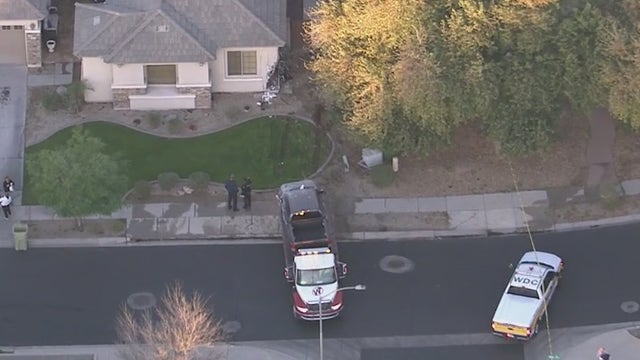 Child driving a truck crashes into Glendale home near 85th Avenue and Northern