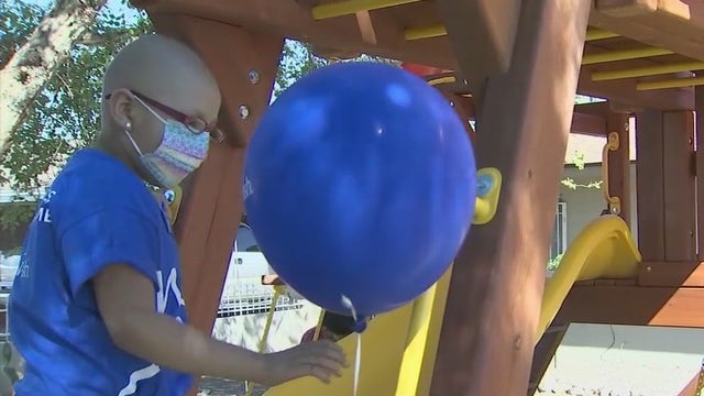 Seven-year-old girl receives her own playset from Make-A-Wish Arizona