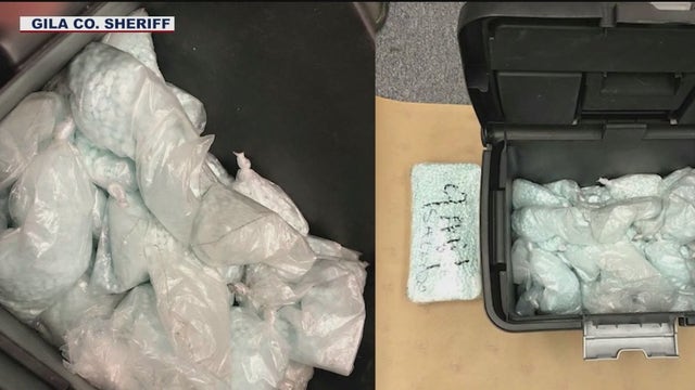 Nearly $4M in fentanyl discovered in Payson traffic stops; 3 Phoenix men arrested
