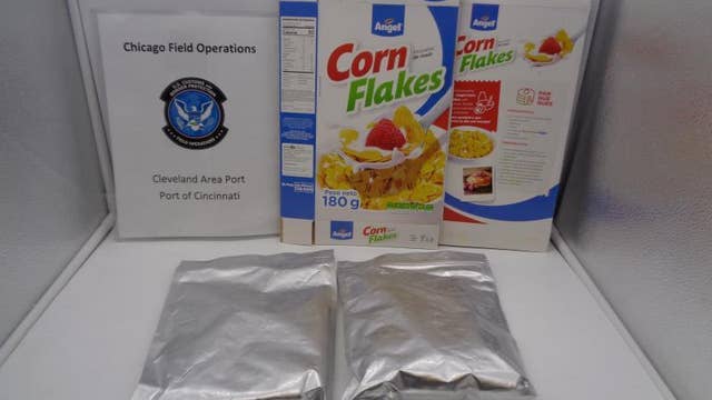 Border Patrol finds 44 pounds of cocaine-coated Corn Flakes worth nearly $3M