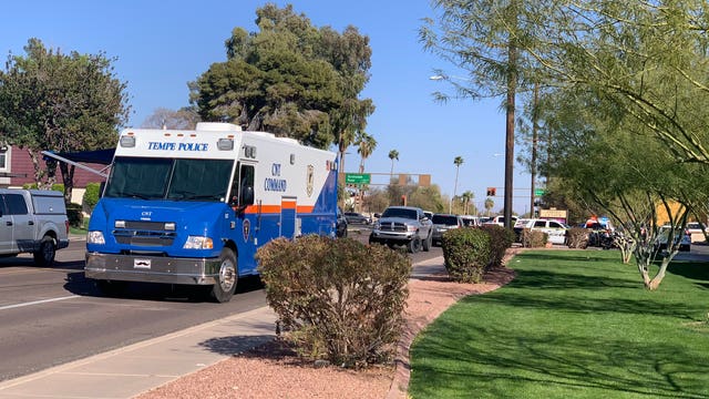 Man in custody, family is safe in Tempe barricade situation, police say
