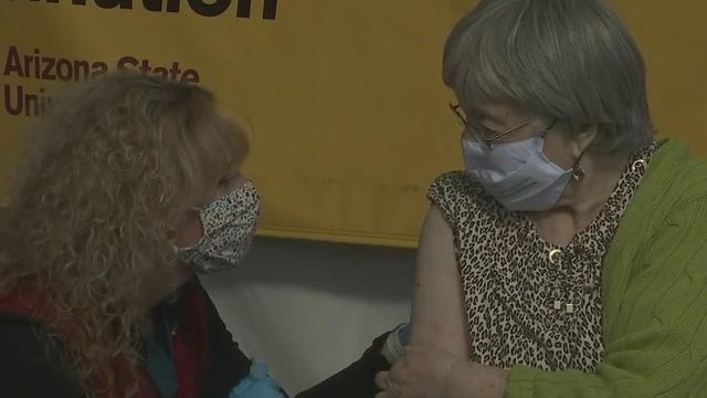 Several Arizona Holocaust survivors receive COVID-19 vaccine doses