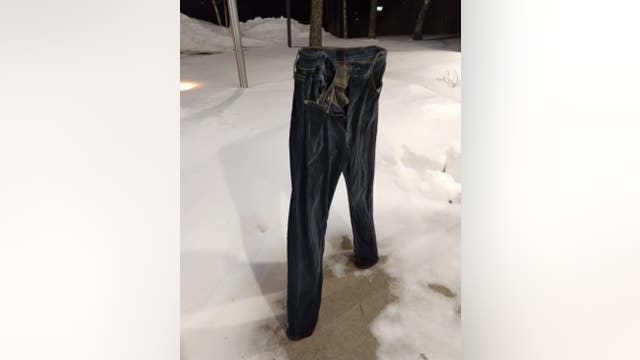 It's so cold we're freezing our pants off