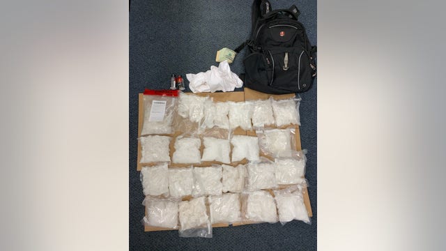 Long Beach man caught with 22 pounds of meth at Florida airport: police