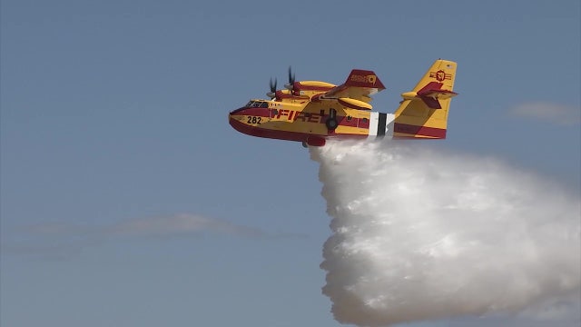 With practice water drops at Phoenix-Mesa Gateway Airport, crews prepare for wildfire season