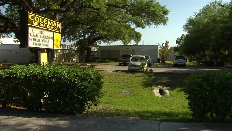 coleman middle tampa exterior