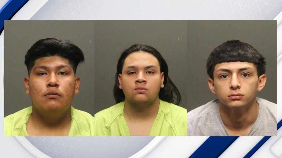 Alonso Orosco, Ruben Young, Roberto Joaquin Camargo