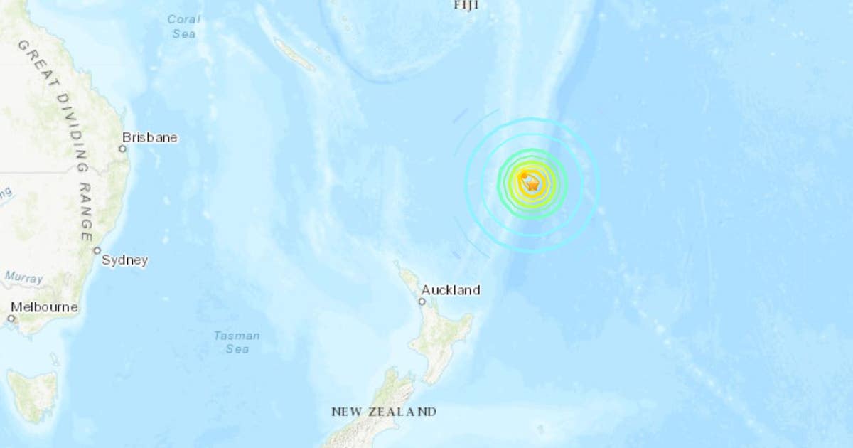 8.1-magnitude earthquake off New Zealand triggers tsunami warning