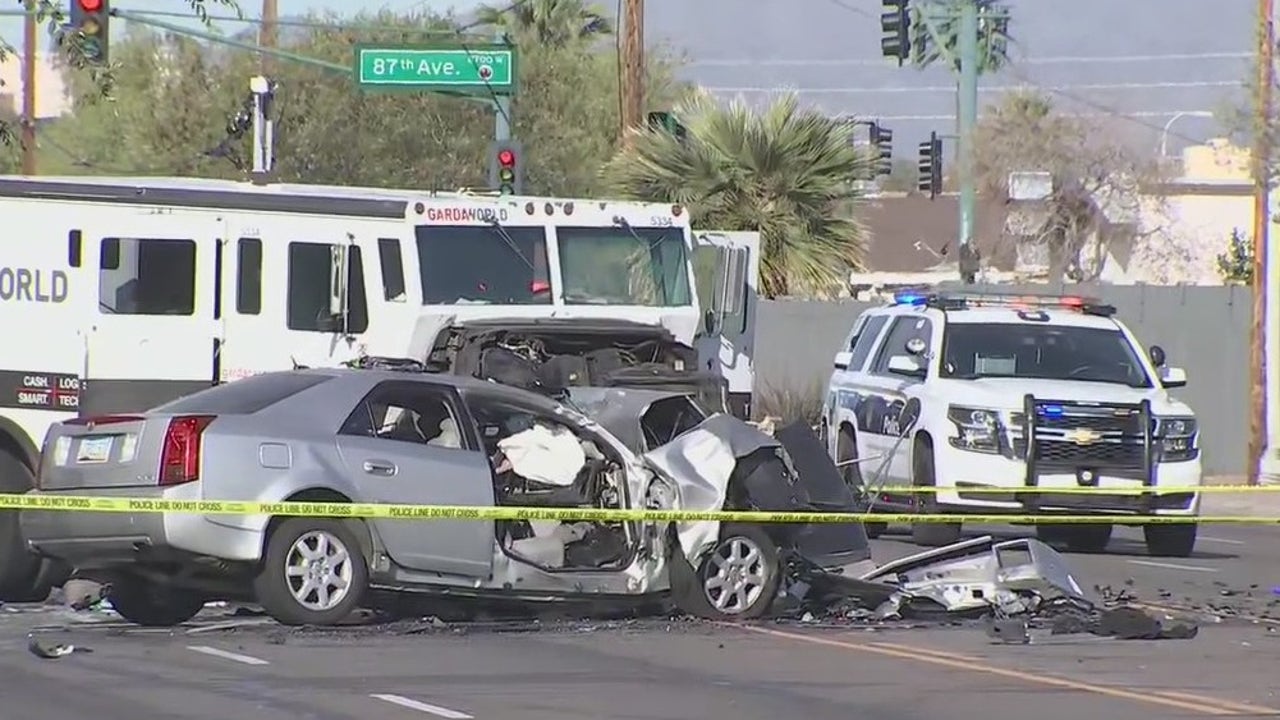 Police Investigating Armored Car Crash In Phoenix