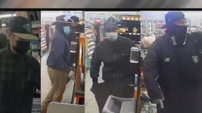 Phoenix PD: Four men wanted for allegedly stealing more than $3,000 in items from Circle K