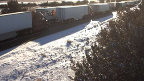 Drivers report being stuck in traffic for hours after Northern Arizona snowstorm causes freeway closures