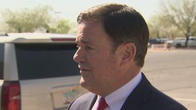 Arizona Gov. Ducey fields questions about immigration, vaccines and low public school enrollment