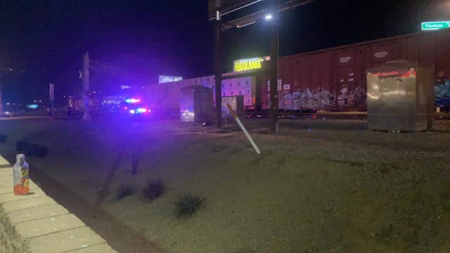 Woman struck and killed by a passing train in Phoenix, police say