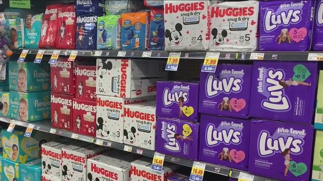 Diaper banks struggle to meet demand amid COVID-19 pandemic