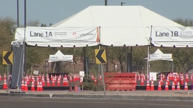 Chandler-Gilbert Community College now open as state-run COVID-19 vaccine site