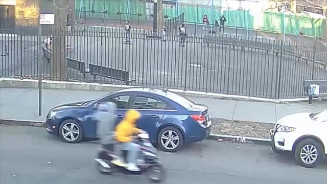 Hunt for suspects in drive-by shooting at Bronx playground