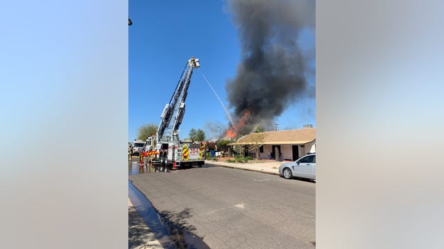 Mesa Fire crews face hoarding obstacle when battling house fire