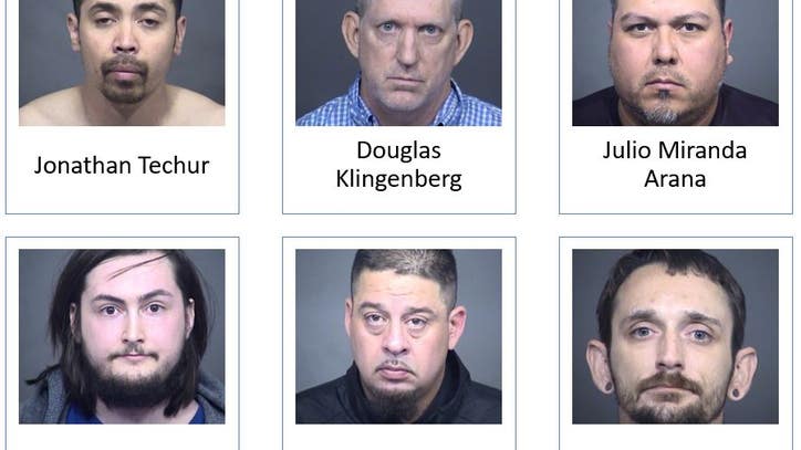 Undercover child sex crimes operation results in 6 arrests, Mesa Police say - Vimarsana News