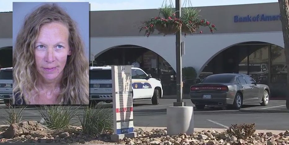 Woman accused of trying to rob Phoenix bank said it was meant to be a 'joke'