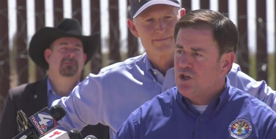 Arizona governor, Florida senator blast Biden over Mexico border