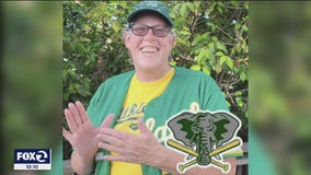 Woman mourns loss of sister, an avid Oakland A's fan, to COVID