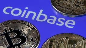 Coinbase stock jumps in Nasdaq debut