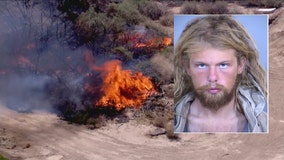 Arrest made in Goodyear brush fire case; man accused of 'reckless burning'