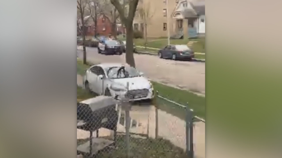 Video shows suspect hit sidewalk during Milwaukee police pursuit