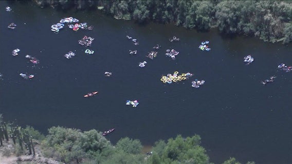 Man dies after falling off tube at Salt River