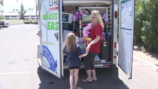 DPS officials return trailer to family who thought they have lost everything in burglary incident
