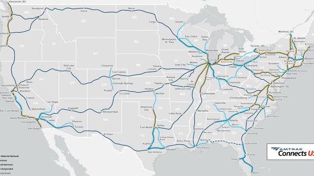 Amtrak proposes new Phoenix route by the year 2035 in major expansion project