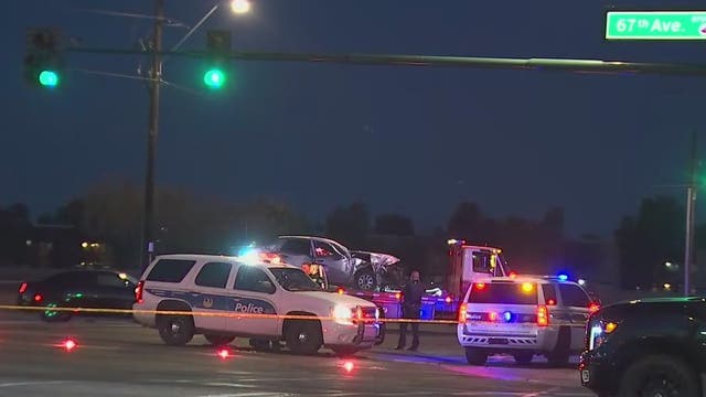 3 critically injured in multi-car crash in Phoenix