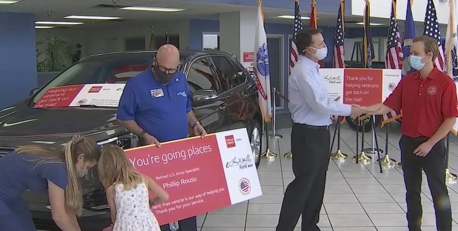 'I was very surprised': Valley veteran gifted free car