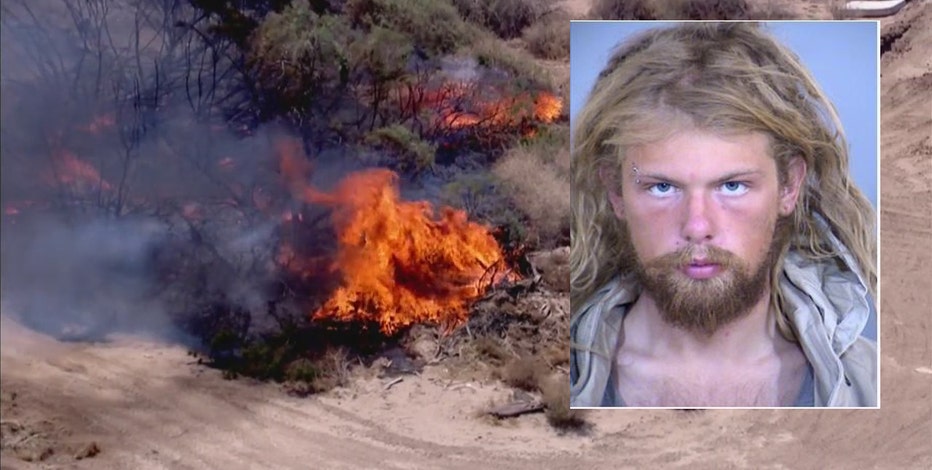 18-year-old accused of sparking Goodyear brush fire