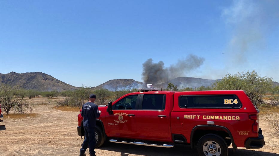 brush fire phoenix