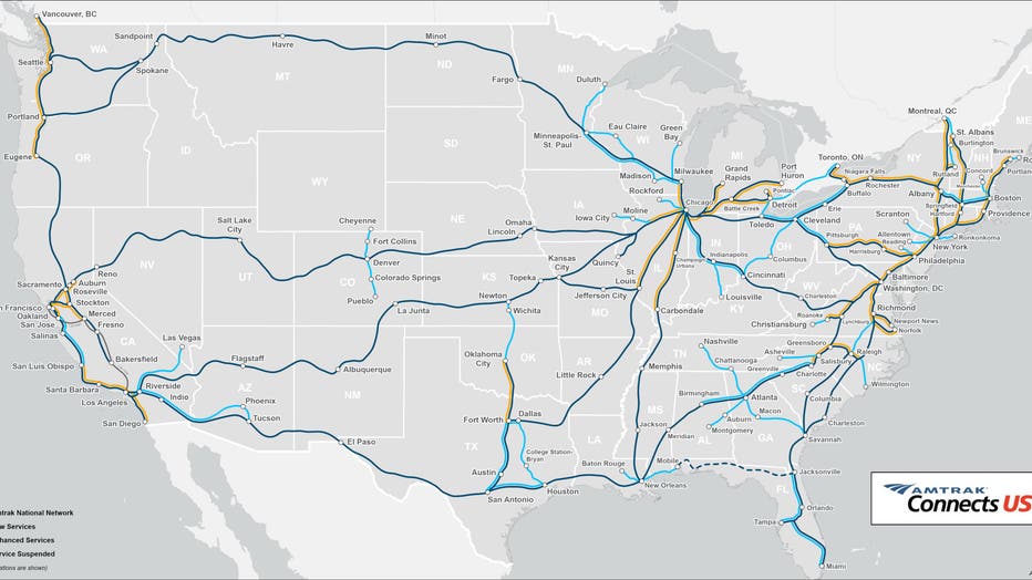 proposed amtrak