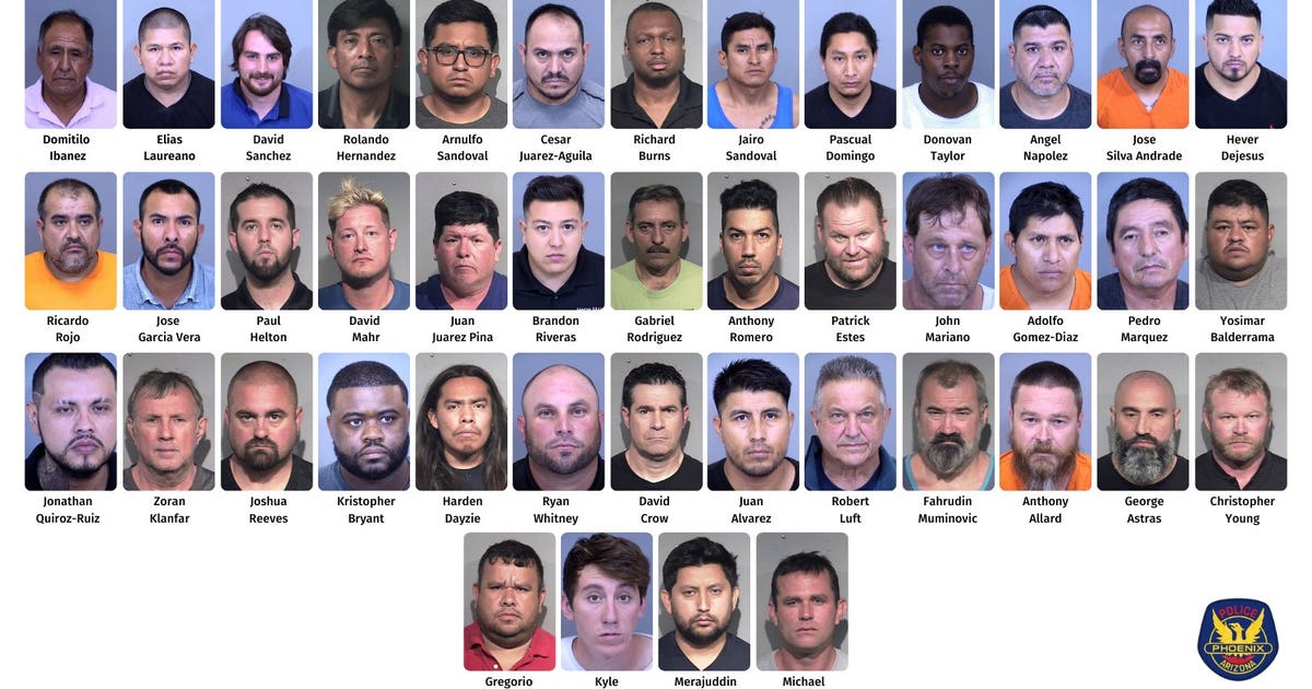 Phoenix Police arrest 47 in undercover massage parlor sting | FOX 10 ...