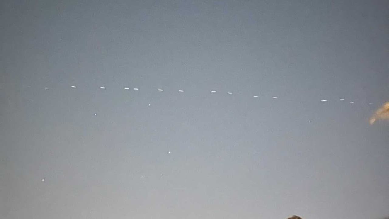 weird lights in the sky tonight 2020