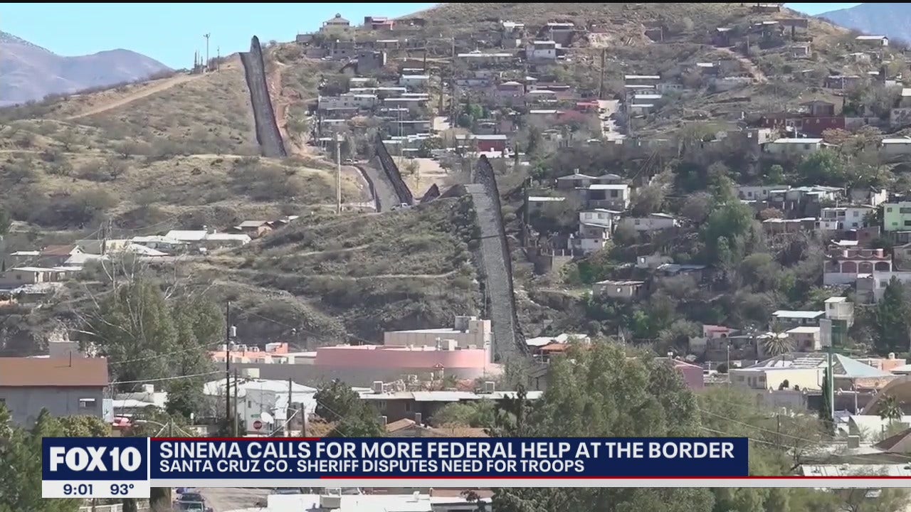 Sen. Sinema calls for more federal help at the US – Mexico Border