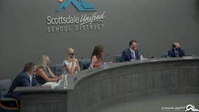 Meeting chaos: Scottsdale Unified School Board ends meeting when attendees refuse to wear masks