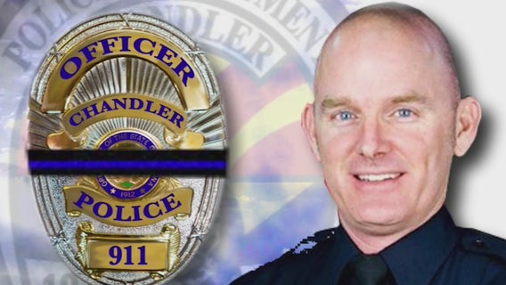 Memorial service held for fallen Chandler Police Officer Christopher Farrar