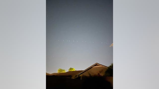 Arizona residents report seeing dozens of strange lights in the sky