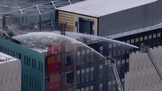 Fire breaks out at ASU building under construction in Tempe
