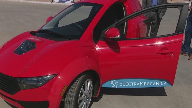 Electric car company ElectraMeccanica chooses Mesa to build warehouse, creating hundreds of jobs