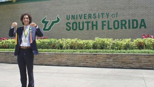 Teen to become youngest USF graduate