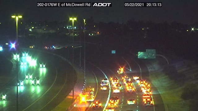 Mesa Fire: Child badly hurt following rollover crash on Loop 202