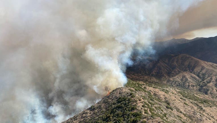 Tussock Fire in Arizona